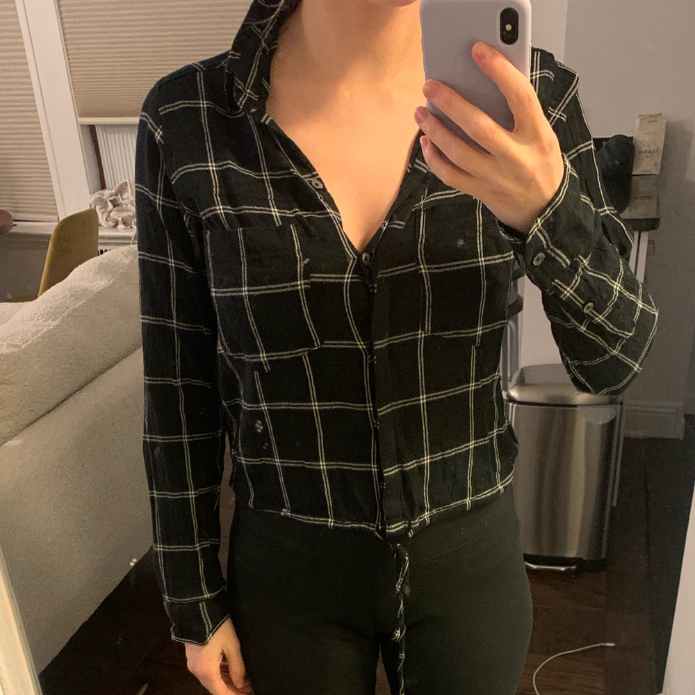 Black & white top